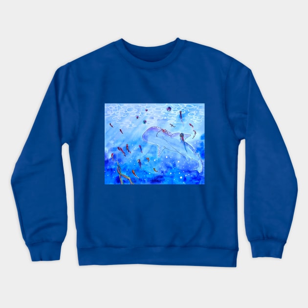 Ocean Kingdom Crewneck Sweatshirt by Cheese_Wen Art
